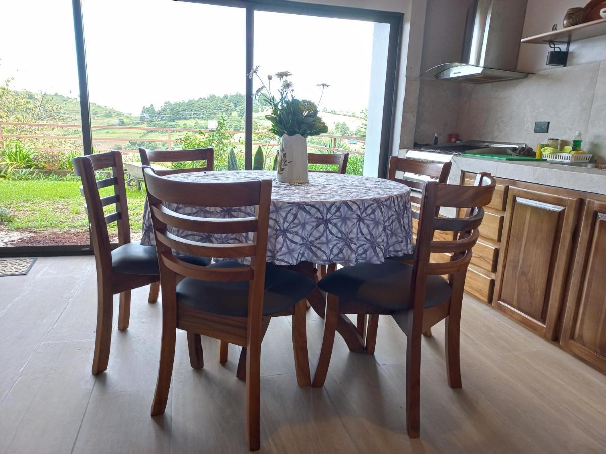 Casa de montaña Zarcero con chimenea a leña y BBQ Villa Exterior foto